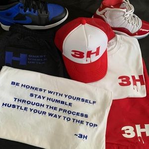 3H apparel Men’s shirt and shorts color blue & black